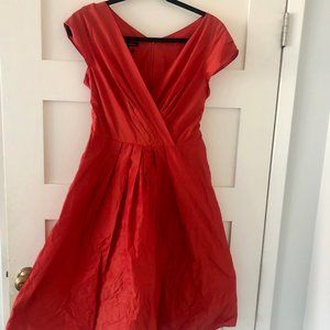 NEW Stunning Orange Occasion Dress